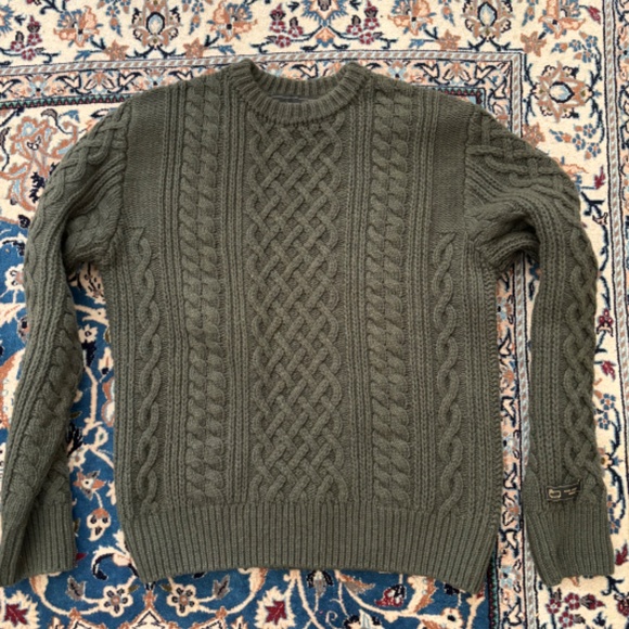 Aime Leon Dore Cable knit sweater